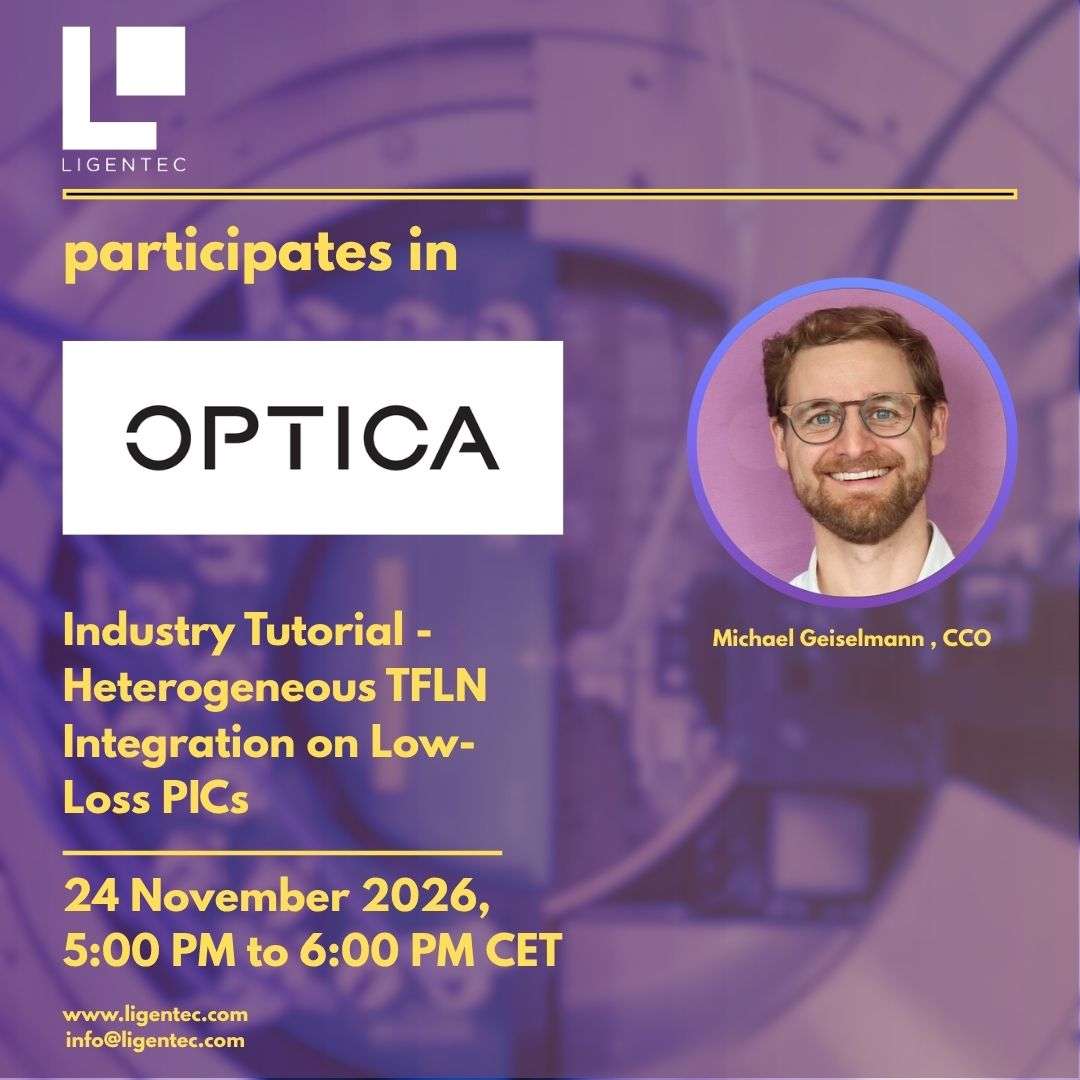 Webinar | Heterogeneous TFLN Integration on Low-Loss PICs